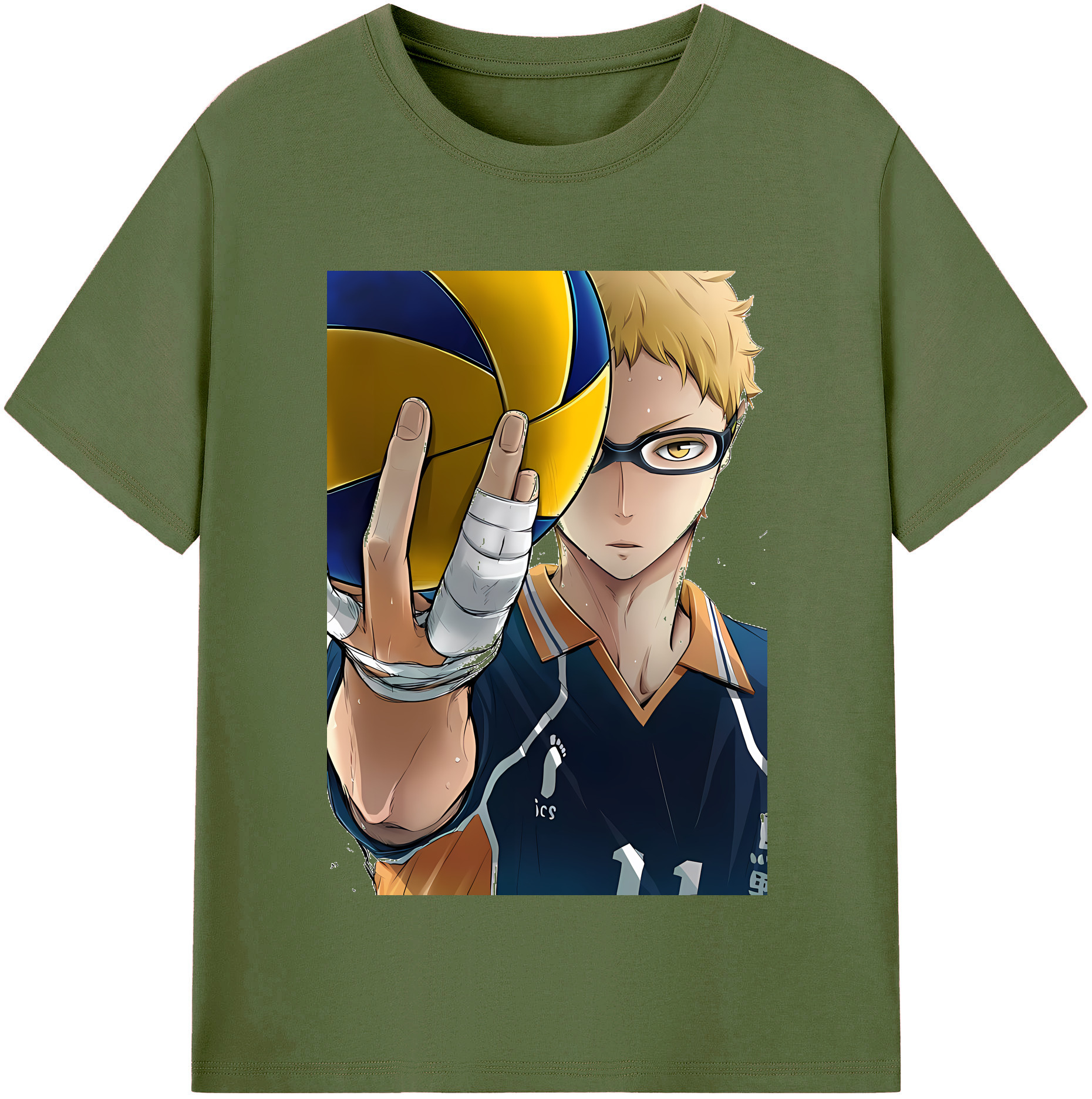 （画像用） ハイキュー!! Haikyu!! 綿100％半袖Tシャツ（フロントプリント）